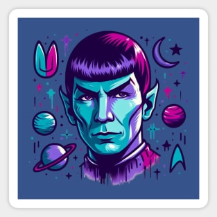 Mr. Spock - Graffiti Magnet